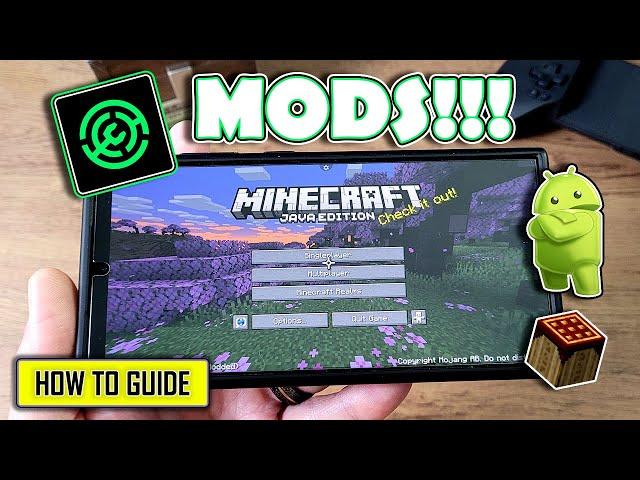 Mods for Minecraft Java Edition on Android using PojavLauncher | How To Guide