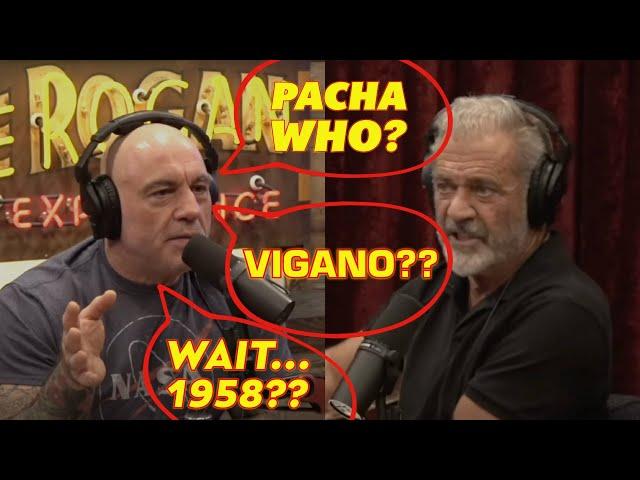 Mel Gibson and Joe Rogan Talk Pachamama, Francis, and More