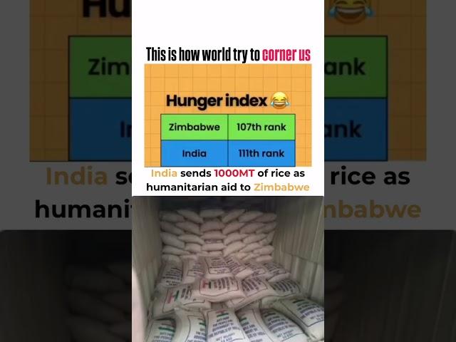 Despite ranking 111 in the Global Hunger Index and grappling with its own food security challenges