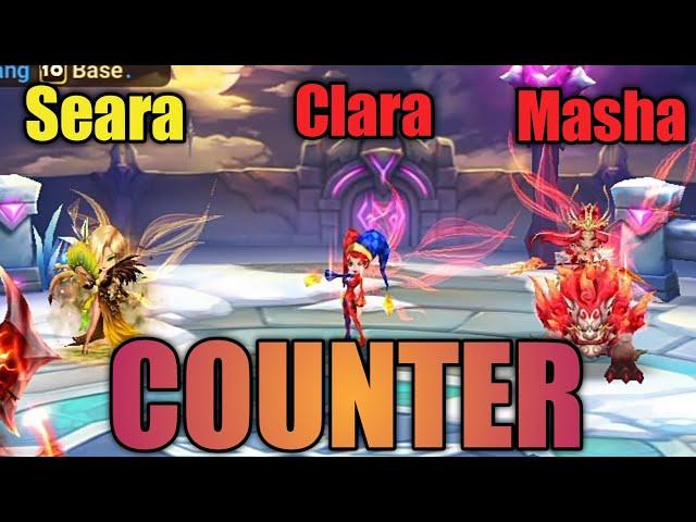 Counter Seara Clara Masha Siege Battle Summoners War STC Channel