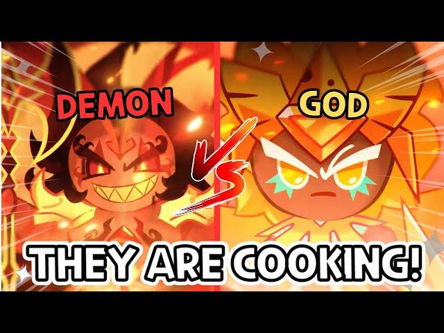 GOD VS DEMON! Golden Cheese VS Burning Spice Battle Revealed!