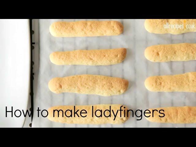 Homemade lady fingers recipe - Allrecipes.co.uk