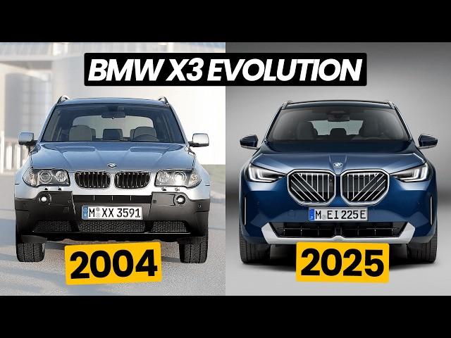 The all BMW X3 | Complete EVOLUTION From E83 to G45 | 2004-2025