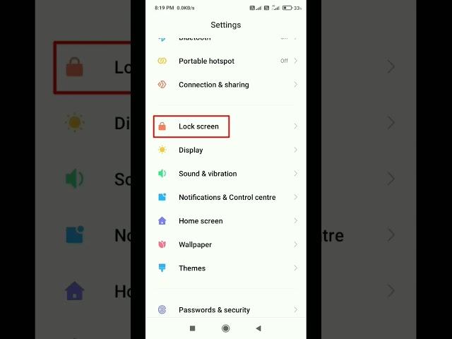 Lock Screen Wallpaper Auto Change Off | How To Stop Automatic Wallpaper Change In Redmi 8 #shorts