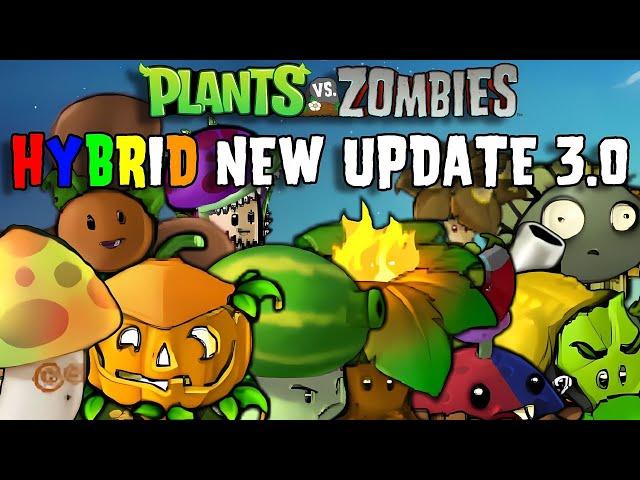 (Gameplay+Link) Plants vs Zombies Hybrid 3.0 NEW Update Adventure Gameplay | GameNHP