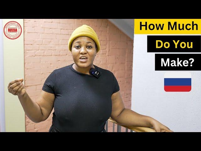 How Much Do You Make A Month In Russia As A Black Person?