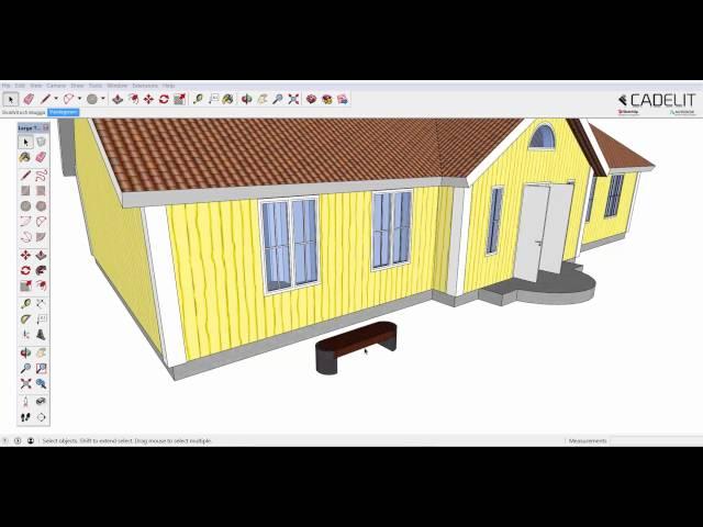 Nyheter i SketchUp 2016 - Uppdatera komponenter från 3D Warehouse