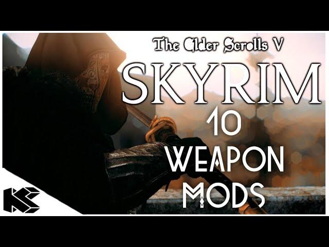 Skyrim Special Edition: ▶️10 MUST HAVE CONSOLE WEAPON MODS◀️