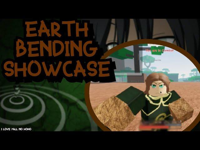 EarthBending Move Showcase | Benders Will | Roblox Avatar Game