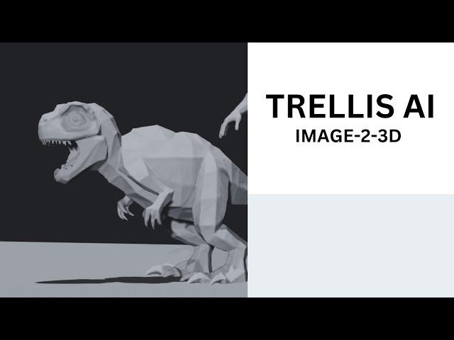 Turn 2D Images to 3D in Minutes with Trellis AI