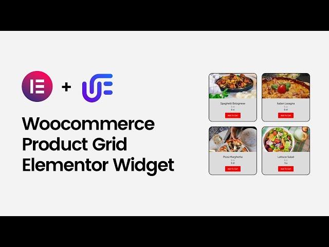 Woocommerce Product Grid Widget for Elementor