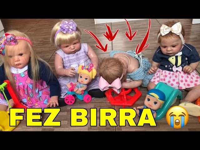 ROTINA DE BEBÊ REBORN + BRINCANDO E FAZENDO BIRRA | GABI REBORN