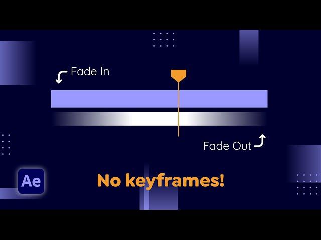 Automatically Fade a Layer In & Out | After Effects Tutorial