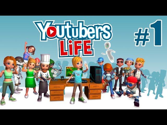 Как я стал лучшим ютубером (в игре) - Youtubers Life - #1