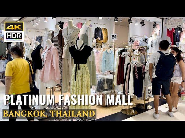 [BANGKOK] Platinum Fashion Mall (AUG 2024) "Wholesales & Retails Fashion Mall"| Thailand [4K HDR]