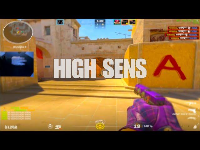 HIGH SENS = aimbot