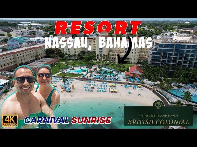 CARNIVAL SUNRISE CRUISE | Resort Day Pass at The British Colonial | Nassau, Bahamas.