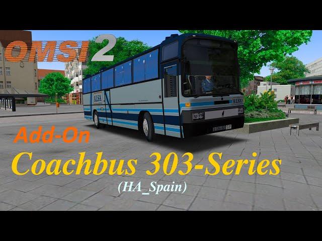 OMSI 2 | Add-On "Coachbus 303-Series"  | Brief overview of one of the buses (HA-Spain)