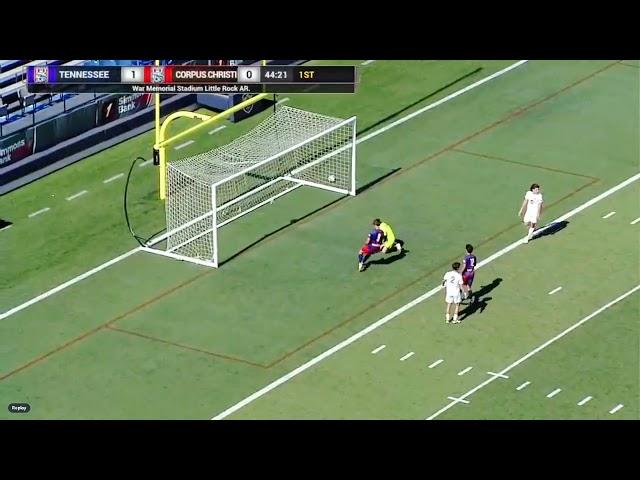 Corpus Christi F C  VS Tennessee SC - First Playoff Goal