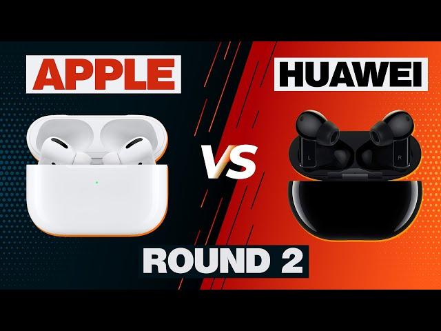 Apple AirPods Pro vs Huawei FreeBuds Pro - Best Earbuds of 2021 ANC, Latency, Mic & Audio Test