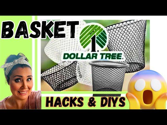 *AMAZING* 6 DOLLAR TREE high end basket DIYs and hacks ~ you gotta see these!!