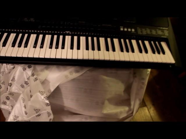 YAMAHA PSR E453 unboxing and review,,