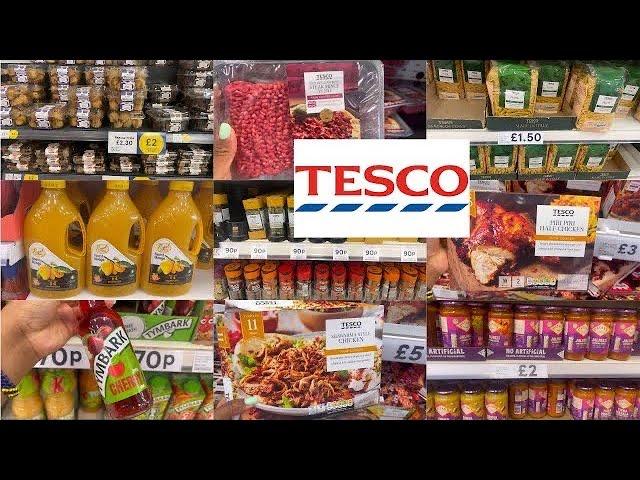 TESCO GROCERY STORE LONDON, NEW IN TESCO FOOD STORE, FOOD SHOPPING HAUL, TESCO HAUL,WINDOW SHOPPING