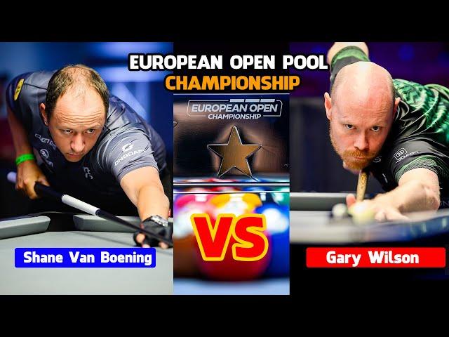 HIGHLIGHTS | Shane Van Boening vs Gary Wilson | 2024 European Open | Day Three #shanevanboening