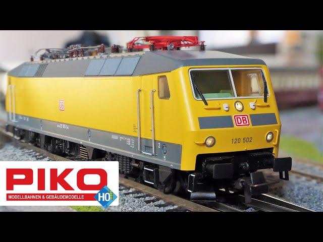 PIKO | Fahrzeugvorstellung: BR 120 160-7 | DB Systemtechnik – Exklusives Sondermodell (51329)