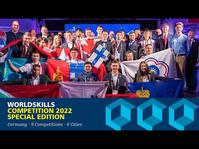 WorldSkills Competition 2022 Special Edition in Germany - Highlights of 9 competitions in 6 cities