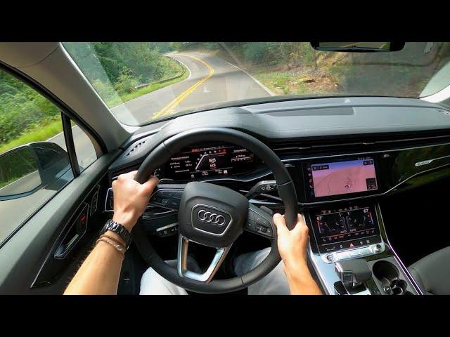 2024 Audi Q7 Prestige - POV Test Drive (Binaural Audio)