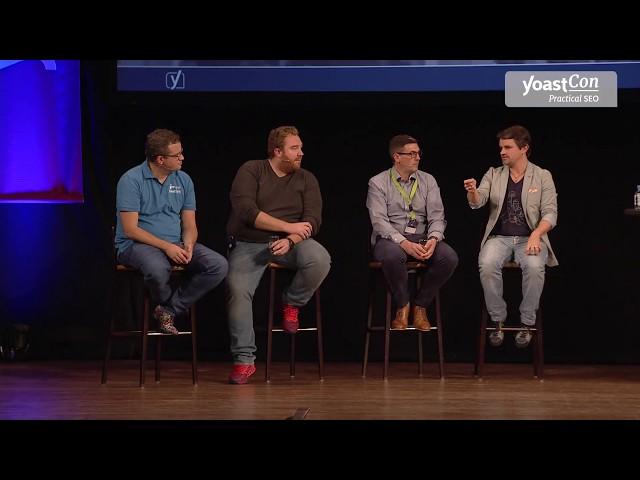 YoastCon 2017 - Panel discussion by SEO experts