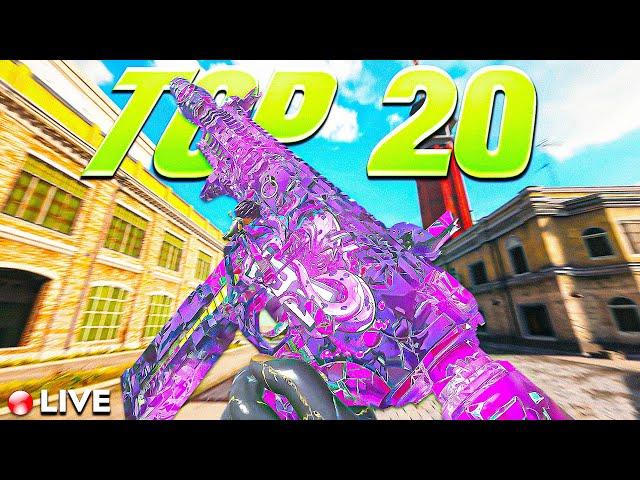 TOP 20 RANKED Rebirth Island SLAYER! Warzone Season 6 Live