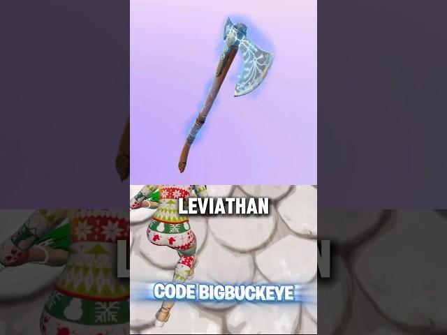 Will the leviathan pickaxe EVER make a return… #fortnite #bigbuckeye