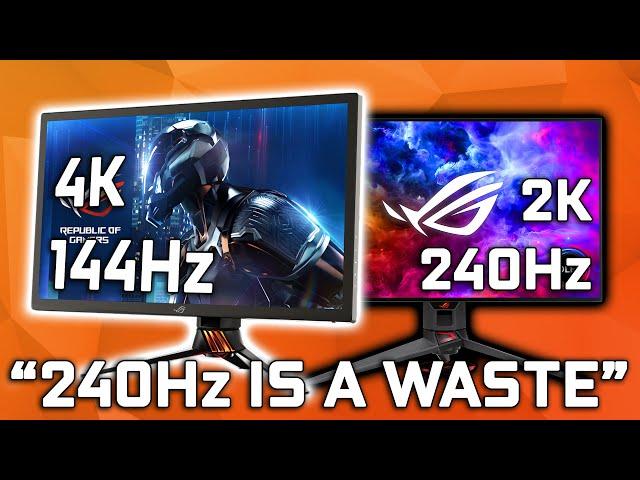 Is 240Hz a Waste? - 144Hz vs 240Hz Monitors