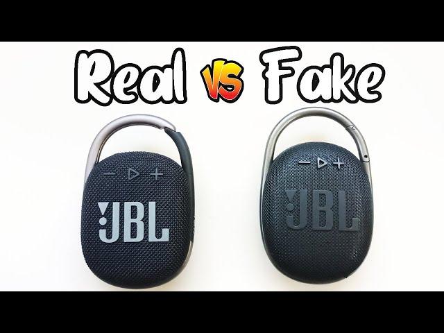 Fake vs Real JBL CLIP 4 Bluetooth Speaker (2023)