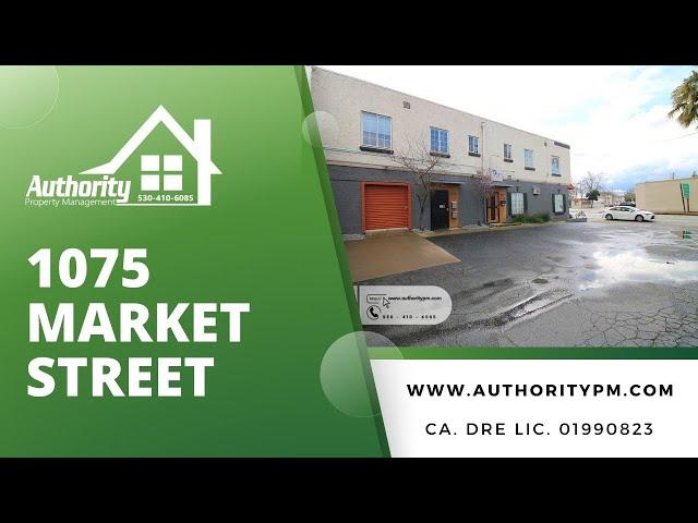 1075 Market Street Offered By Authority Property Management, Redding, CA