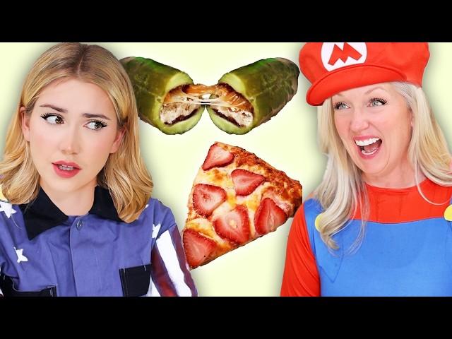 We tried CURSED foods again.. this time was so much WORSE