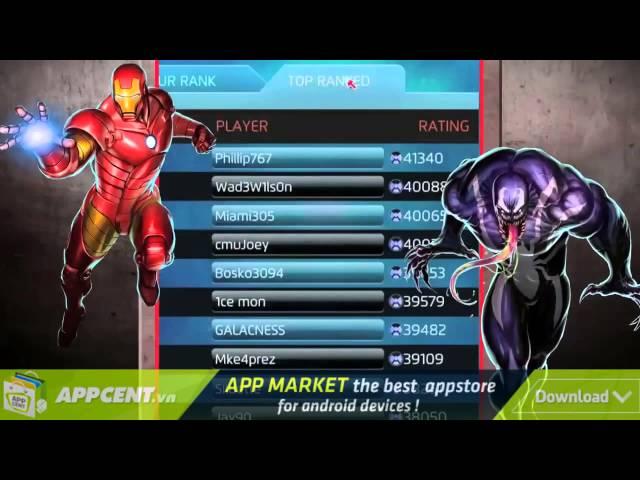 Marvel Puzzle Quest - AppCent Mobile Game Android