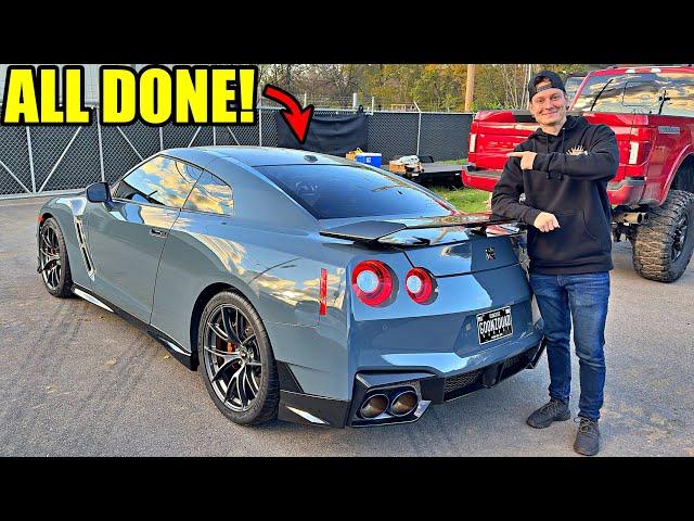 Rebuilding A Wrecked 2024 Nissan GTR (Part 8)