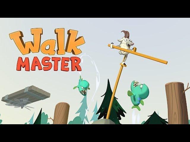 Walk Master Коза решила пройтись на Ходулях Прошли 10 троп