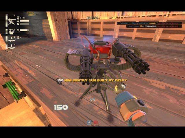 TF2 - How to build Mini Sentry lvl 3 Exploit (Method 2013)