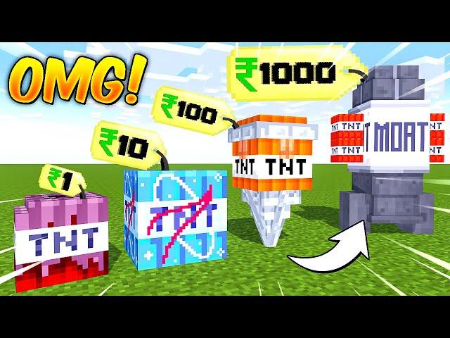 Minecraft But I Can BUY CUSTOM TNT!