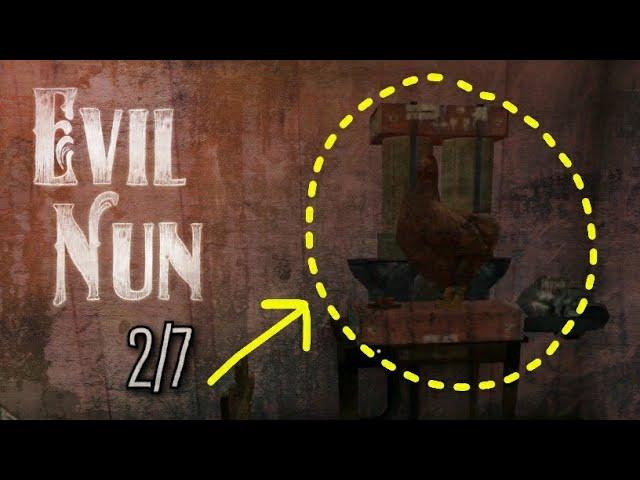 Evil Nun 1.6.2. ГЛАВА "КОМНАТА С МИНИ-ИГРОЙ" ПРОХОЖДЕНИЕ. 2/7