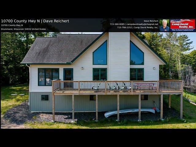 Drummond, Wisconsin Lake Home for Sale | 10700 County Hwy N | Dave Reichert