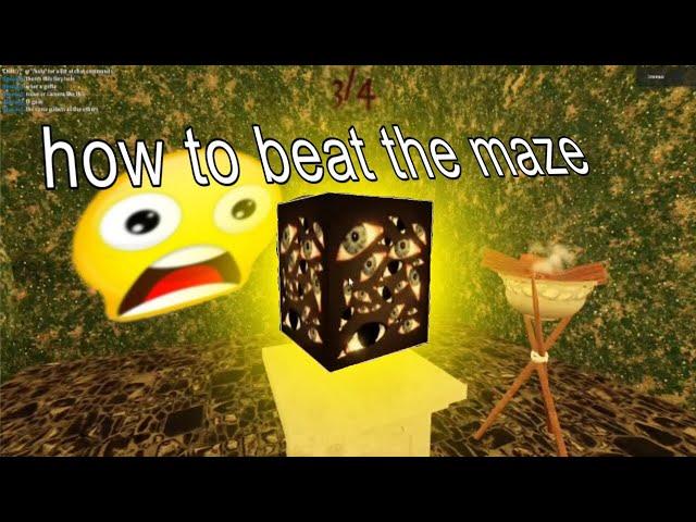 How to Beat the Maze for Elude Glove in Roblox Slap Battles