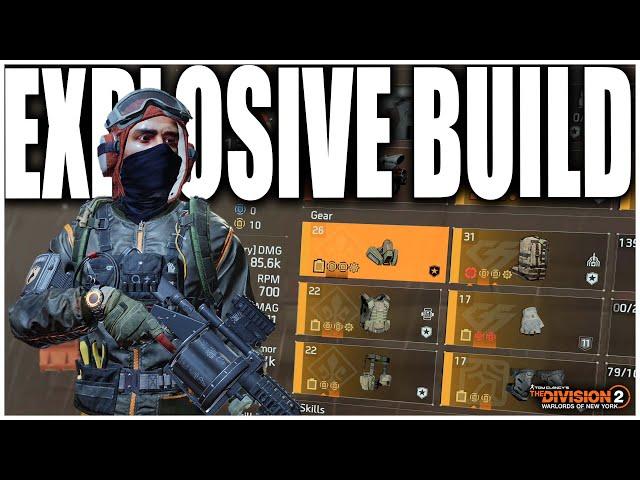 This Division 2 Build is EXPLOSIVE and Just DESTORYS Everything! Try it Today!