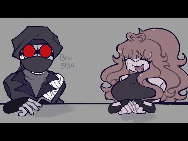 Chelsea's relationship with hank ( + madness combat oc)