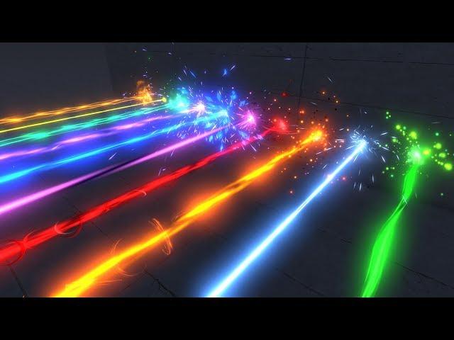 3D Lasers Pack | Demo for Asset Store