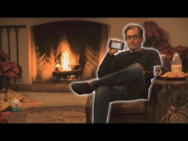 Twitch Chat Reaction to Jeff Kaplan Sitting in Front of a Fireplace for 10 Hours (Highlights)